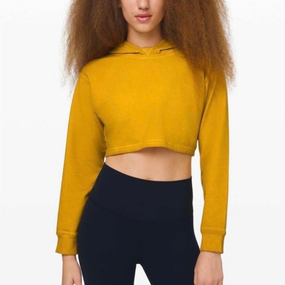 Lululemon All Yours Cropped Hoodie
